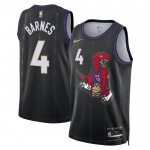 Maillot NBA Toronto Raptors Scottie Barnes Nike 2024-25 City Edition Noir Swingman - Homme